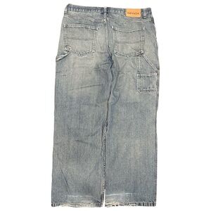 Vintage Nevada Distressed Faded Wide Leg Baggy Carpenter Jeans